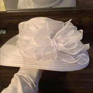 White Kentucky Derby Hat